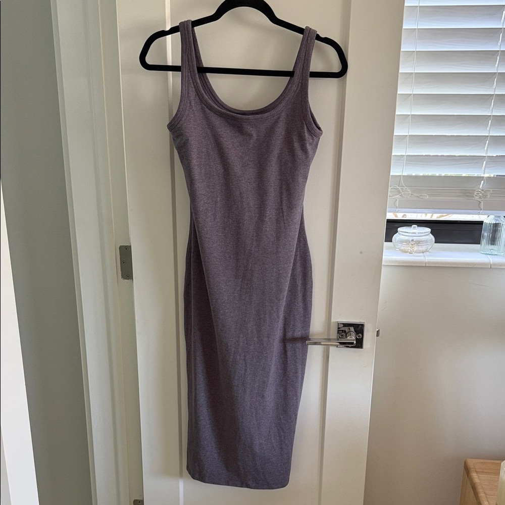 Vuori Purple Midi Tank Dress